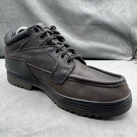 Timberland Heritage Mid Lace GORE-TEX Boots Men’s Size 9.5 Black Hiking - Picture 8 of 15